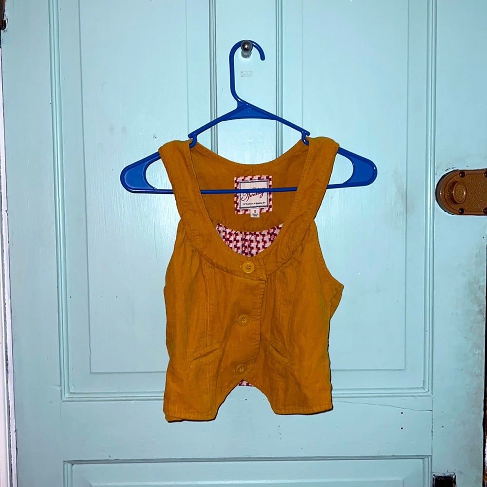 Corduroy Vest